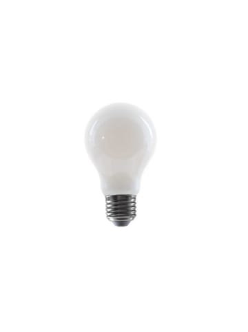 E27 LED-Leuchtmittel in Warmweiß EEK F A bis G Ø 6 cm in Matt Weiß