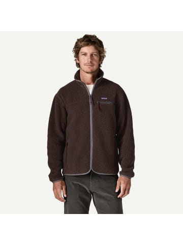 Fleecejacke in braun