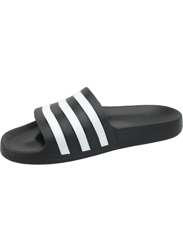 adidas Adilette Aqua in Schwarz