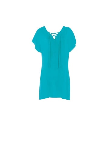Longshirt in türkis