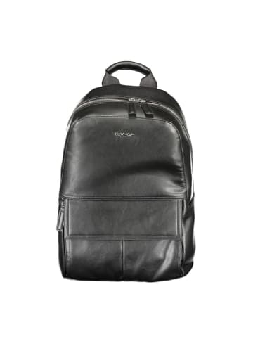 Schwarz Polyester Herren Rucksack