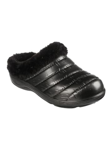 Pantolette Cozy Camper Glamping in schwarz