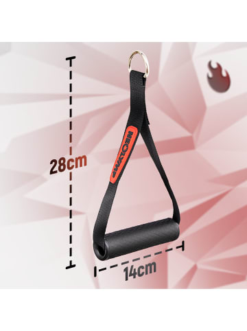 Fitnessband "BH210" in Schwarz