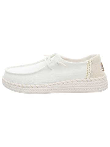 Schnürschuh in weiß