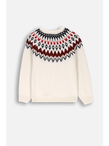 Strickpullover in ecru