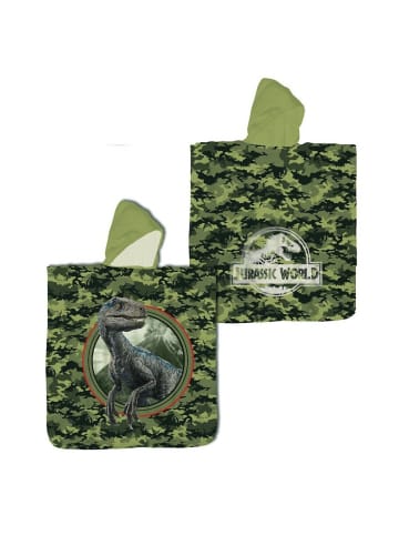 Badeponcho Jurassic World - (B) 60 cm x (L) 120 cm in Grün