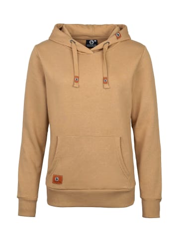 Hoodie "Maike", Sweater, Kapuzenhoodie in coffee
