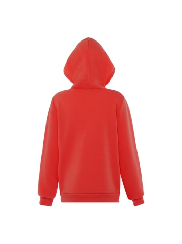 Damen Kapuzenjacke in Sommerrot