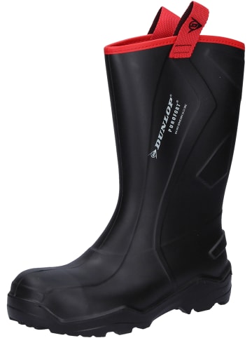 Gummistiefel Purofort+ Rugged full safety in schwarz