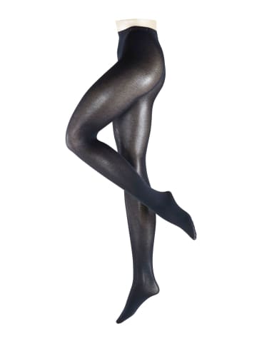 Strumpfhose Cotton Tights Strumpfhose in Blau