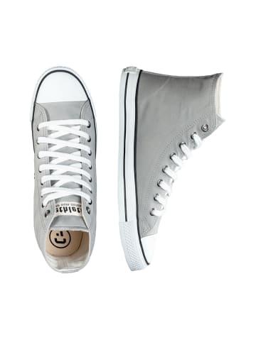 Canvas Sneaker White Cap Hi Cut in urban grey | just white