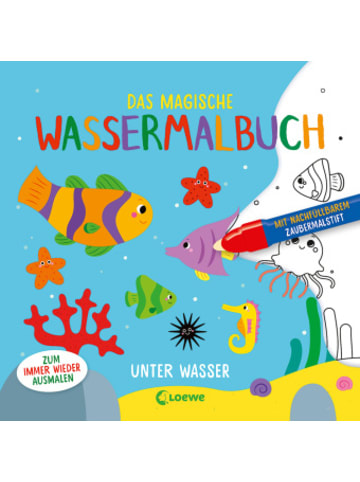 Buch - Das magische Wassermalbuch - Unter Wasser