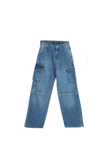 Hose in blau