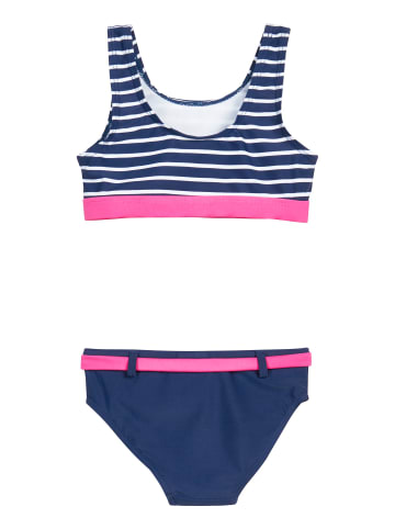 UV-Schutz Bikini allover in marine