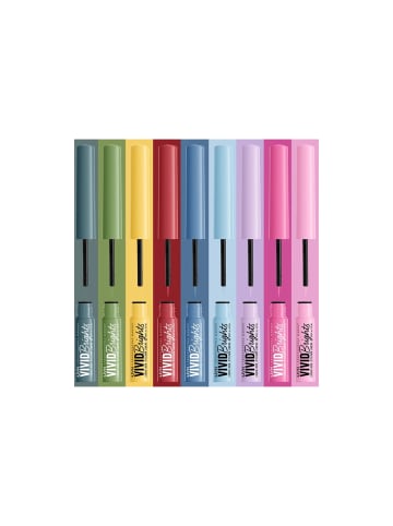 Matter Flüssig-Eyeliner Vivid Brights - 01 Cyan Simp 2 ml