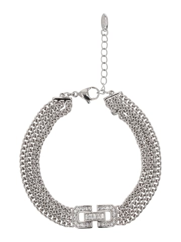 Women Chain Link Bracelet in Silver