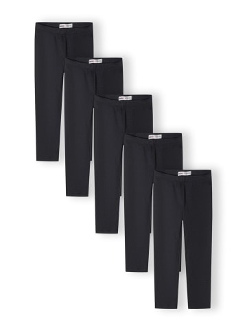 5tlg. Set: Leggings 26legging40 in schwarz