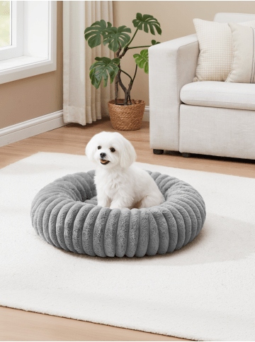 Hundebett Baddi in Grau - (H)18 x (D)60 cm