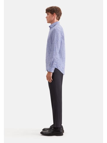 Business Hemd Shaped in Mittelblau