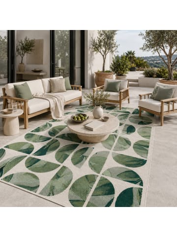 In- & Outdoor Teppich Malibu in creme