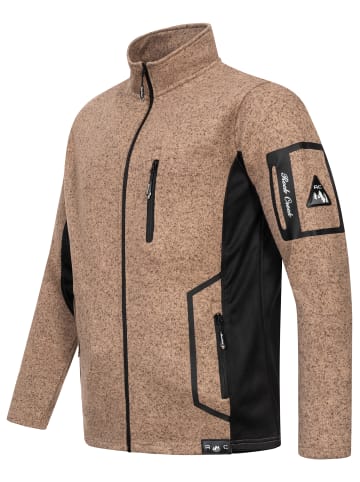 Fleecejacke in Beige