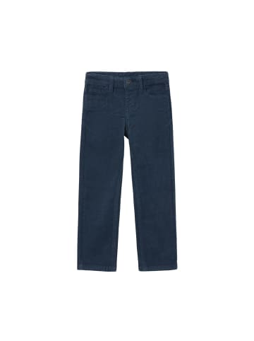 Cordhose regular fit in marineblau