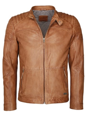 Lederjacke Wellington in chestnut
