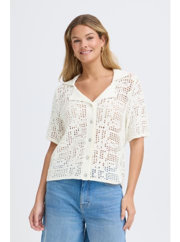 Kurzarm-Bluse FRRAVEN Regular fit in Whisper White