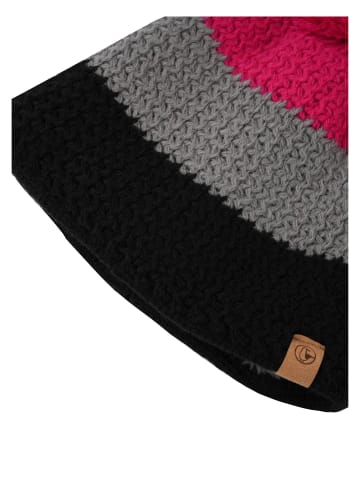 Strickmütze Charlie in pink-anthra
