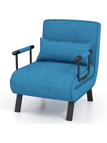 Schlafsessel Klappbar in Blau