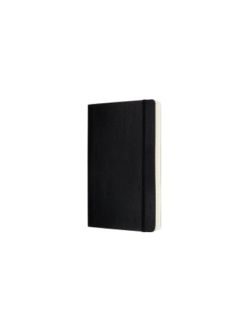 Notizbuch mit weichem Einband, Liniert  "Classic Expanded" in Schwarz