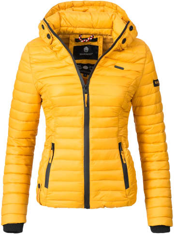 Steppjacke Samtpfote in Gelb