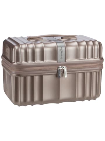 Kosmetiktasche Paros Beauty Case in Cappuccino
