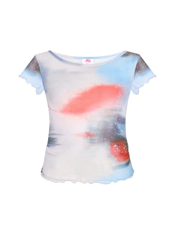 Women Blouse in red multicolor