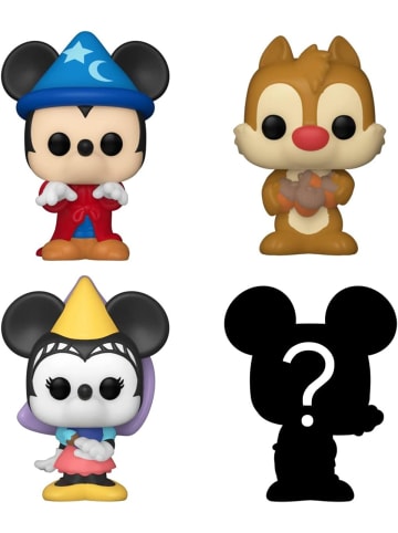 Disney Sorcerer Mickey Dale Princess Minnie + Überraschungs-Mini-Figur 2.2 cm