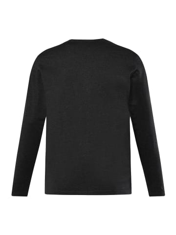 Kurzarm T-Shirt in schwarz