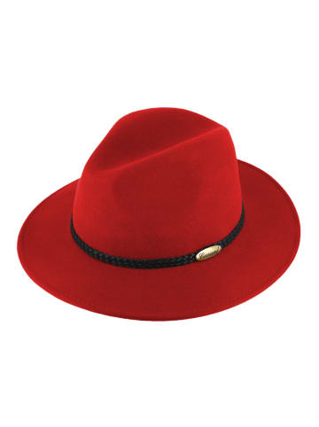Filzhut in rot