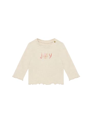 Langarmshirt in Oatmeal Melange