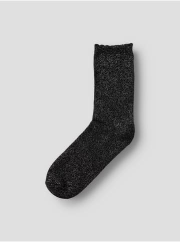 Nkfglitter Glitzersocken in black