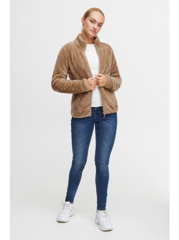 Kapuzensweatjacke OXTelsa in Beige