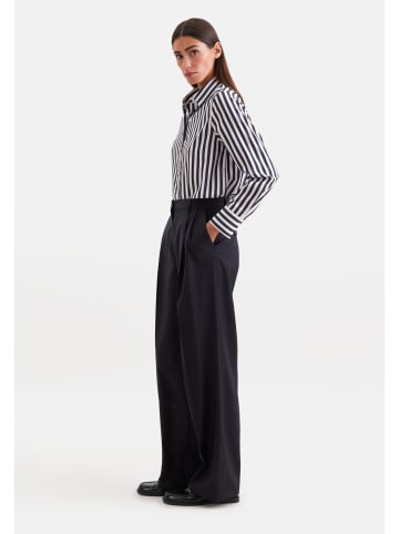 Hemdbluse Regular in Mittelblau