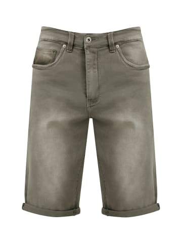 Jeans-Shorts Basic in dark green
