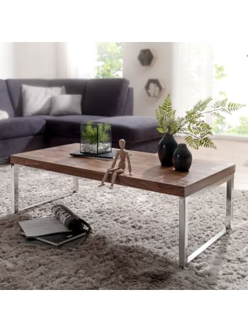 Couchtisch in Braun / Sheesham / 60x120x40