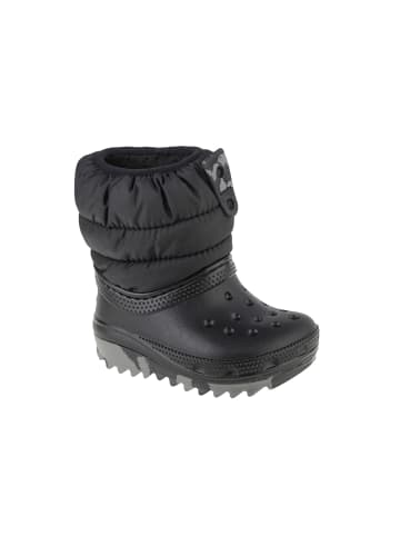Crocs Classic Neo Puff Boot Toddler in Schwarz