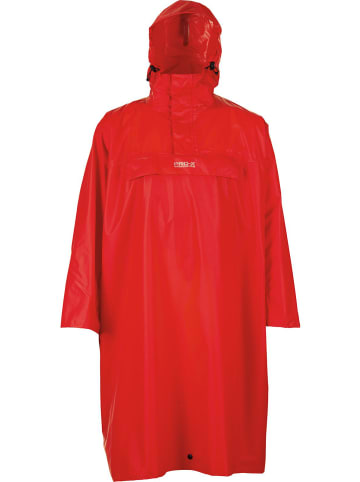 Regenponcho "HIGH PEAK" Regular Fit in Rot