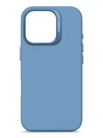 Decoded Silicone Case, Cover, Apple, iPhone 16 Pro, 16 cm (6.3"), Blau