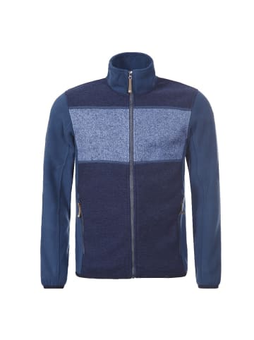 Strickfleecejacke Thor in blau