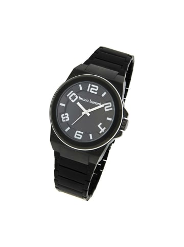 Analog-Armbanduhr Bruno Banani Analog schwarz extra groß (ca. 46mm)