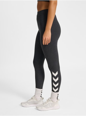 Leggings Hmlpulse Damen in BLACK MELANGE
