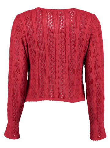 Strickjacke Gnoyor in mittelrot